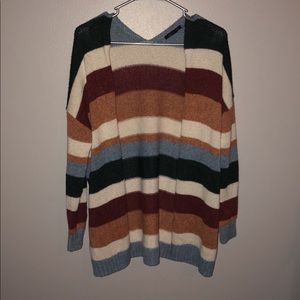 Striped American eagle cardigan